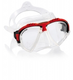 moderná  potápačska maska Cressi  MATRIX  červená