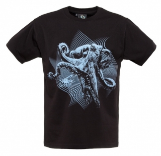 Tričko čierne - Octopus Companions
