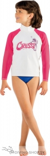 Tričko Rash Guard junior dievčenské