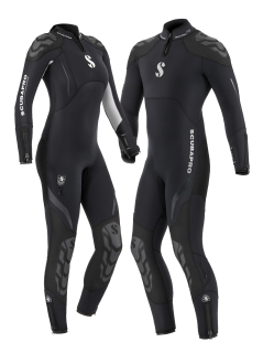  Scubapro EVERFLEX BACK ZIP MAN 7/5